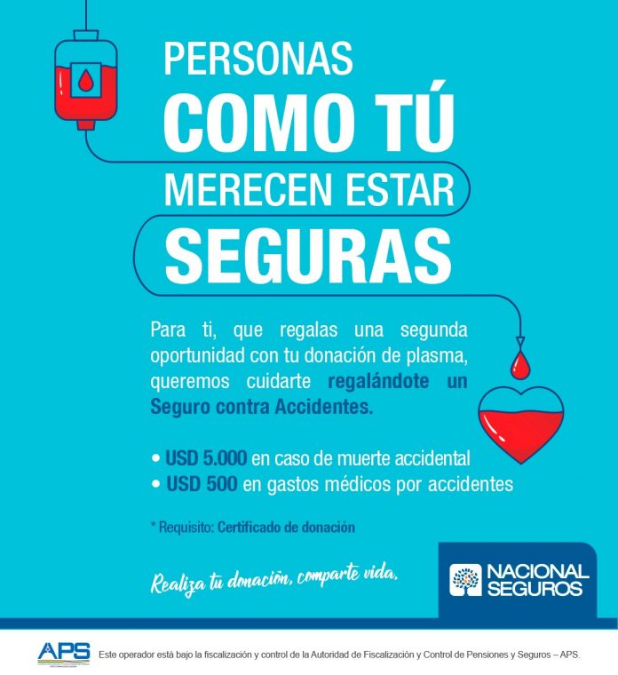 nacional-seguros-campaña-donantes-plasma