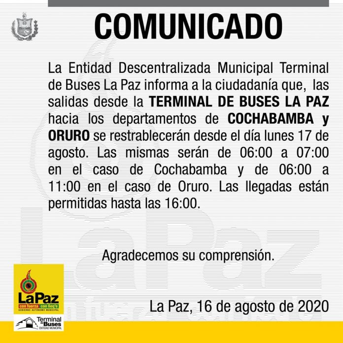 terminal-buses-la-paz-reanudara-salidas-cbba-oruro-desde-el-17