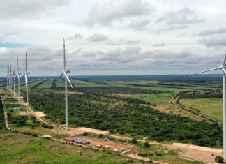 Aerogeneradores del Parque Eólico San Julián listos para su conexión eléctrica aerogeneradores-del-parque-eolico-san-julian-listos-para-su-conexion-electrica