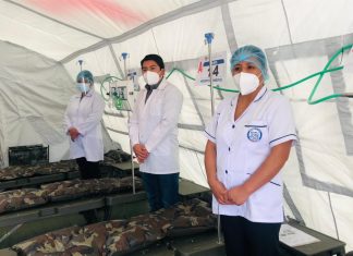 COVID-19: Instalan Hospital Móvil con generador de oxígeno en Cochabamba covid-19-instalan-hospital-movil-con-generador-de-oxigeno-cochabamba