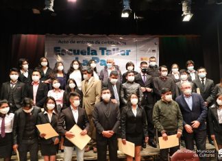 Escuela Taller La Paz entregó certificados de egreso a 57 jóvenes restauradores Escuela Taller La Paz entregó certificados