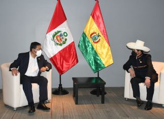 Bolivia y Perú acuerdan reinstalación del Gabinete Binacional presidente-bolivia-peru-cumbre-binacional