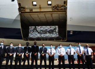 BoA envía cuarta aeronave a China para trasladar medio millón de vacunas anticovid tripulantes-covid-vacunas-medio-millon