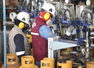 YPFB comercializa 23,2 millones de garrafas de GLP en el primer semestre ypfb-comercializara-glp