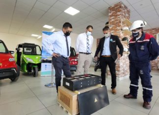 YLB entregó primer pack de baterías a Quantum para ensamblado de autos eléctricos BATERIAS-QUANTUM
