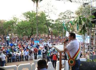 San Miguel de Velasco inaugura red fibra óptica construida por Entel con $us 110.000 SAN_MIGUEL LUIS ARCE