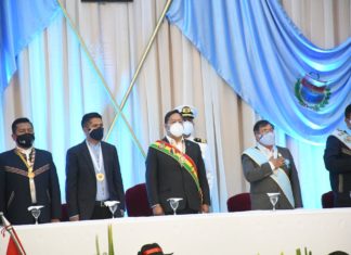 Arce: Cochabamba dispone de Bs 4.856 millones para inversión pública arce-cochabamba