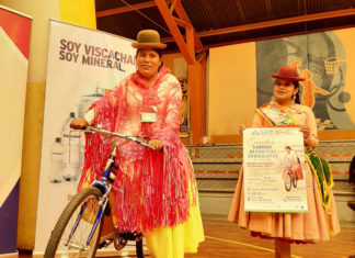 120 cholitas participaron de la 7ma. carrera ciclista organizada por el Gobierno Municipal de El Alto y Banco FIE 120-cholitas-participaron-de-7ma-carrera-ciclista