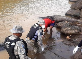 Armada Boliviana recupera el cuerpo sin vida de una niña en el Río Kaka armada-recupera-cuerpo-fallecido