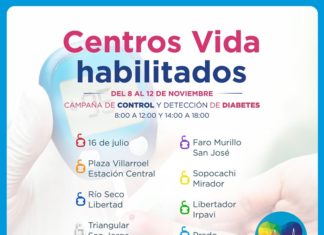 Controles gratuitos para detección de diabetes en las estaciones de Mi Teleférico controles-gratuitos-diabetes-mi-teleferico
