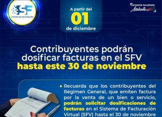 SIN: Contribuyentes podrán dosificar facturas en el SFV hasta el martes sin-dosificacion-de-facturas