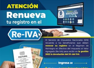 65.336 beneficiarios deben renovar su registro en el Re-IVA renovacion-impuestos-nacionales