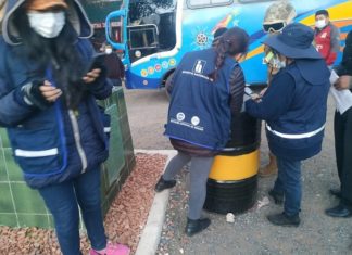 SIN hace 70.019 controles tributarios en todo el país, incluido Guaqui sin-control-guaqui