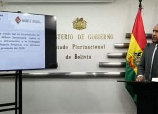 Áñez pidió armamento a EEUU y Gran Bretaña semanas antes de victoria electoral de Luis Arce vice-rios-añez-armamento
