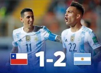 Chile cayó ante Argentina por 1-2 chile-vs-argentina-eliminatorias