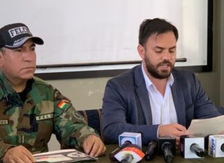 Operativos de la Felcn afectaron al narcotráfico en más de $us 2 millones en Santa Cruz ministro-del-castillo-drogas