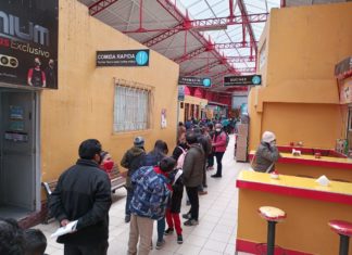 Al menos 1.350 personas recibieron anticovid en 4 días de vacunación en Terminal de Buses vacunacion-terminal-covid
