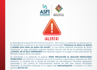 ASFI alerta sobre negocios ilegales en RRSS asfi-rr-ss-negocios-ilegales