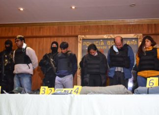 Dos mujeres y tres hombres aprehendidos por atraco a librecambista en Sopocachi atracdores-librecambistas