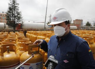 Renuevan el 40% del total de garrafas de GLP que circulan en La Paz garrafas-la-paz