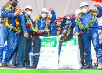 Gobierno lanzó el “Programa sembrando con urea” planta-de-urea-gobierno