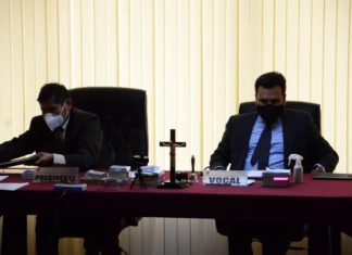 Vocales judiciales niegan tutela presentada por Mujeres Creando en contra del presidente Arce vocales-tribunal-galindo