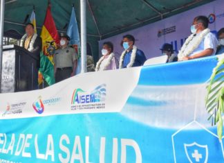Arce entrega Ley 1423 que garantiza terreno para construir la Ciudadela de la Salud en Cochabamba arce-entrega-de-ley