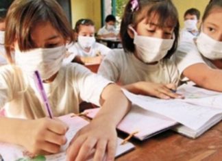 Municipios deben alcanzar el 80% de cobertura para flexibilizar medidas de bioseguridad escuelas-barbijos