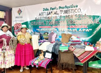 Más de 150 productores participan en la feria Productiva Santiago de Callapa en La Paz feria-challapata