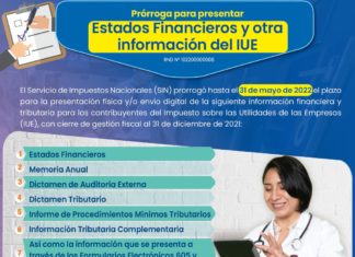 Se amplía hasta el 31 de mayo el plazo de envío de Estados Financieros sin-estados-financieros