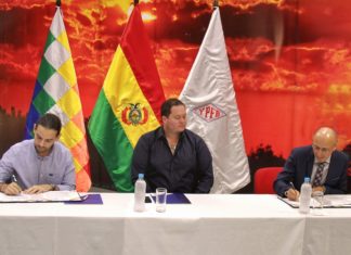 Beicip-Franlab evaluará campos petroleros para que YPFB aplique métodos de recuperación mejorada firma-del-contrato-ypfb-