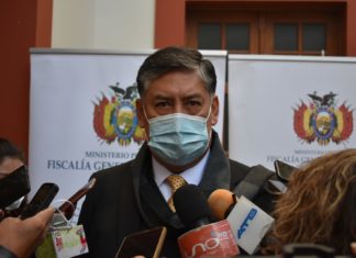 Fiscalía presentará recurso de apelación a la sentencia de Jeanine Añez fiscal-presentacion-lanchipa