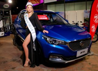 SACI presente en Feicobol con la gama de vehículos MG Motors saci-feicobol-