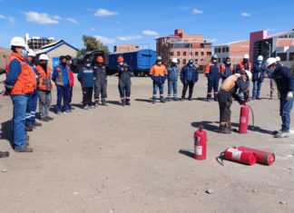 Ferroviaria Andina capacitó a su personal en seguridad capacitacion-ferroviaria-andina-