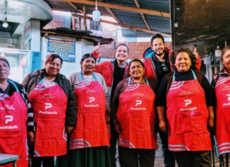 De la salteña a la salchipapa: el diario gastronómico del paceño pedidos-ya-iario-gastronomico