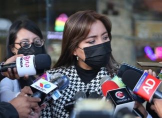 Alcón: El 90% de los municipios cruceños no lo acataron paro en Santa Cruz viceministra-alcon-