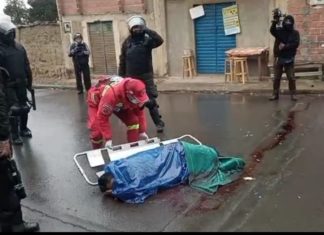 Bomberos confirma que cocalero herido portaba un explosivo con hidrogel Cocalero-herido