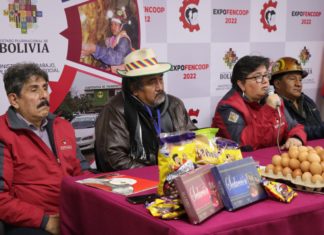 Expo Feria Nacional de Cooperativas de Producción Expofencoop 2022 en el Chuquiago Marka EXPOFERIA