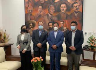 Presidente y director del Pnudlac acuerdan trabajar en financiamiento del desarrollo de la microempresa PNUD-ARCE