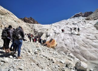 Visitantes disfrutaron del turismo de montaña en el nevado Huayna Potosí huayna-potosi-turistas