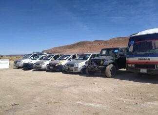 Interceptan 15 coches indocumentados en Potosí y Chuquisaca, por denuncias anónimas COCHES-INDOCUMENTADOS