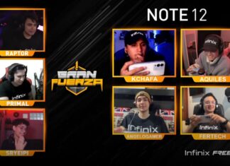Infinix promovió el primer torneo de Free Fire en la región INFINIX