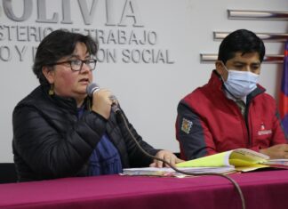 Ministra de Trabajo exhorta a José Luis Álvarez a rendir cuentas sobre el manejo de más de Bs 7 millones NAVIA