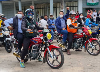 Arce inauguró sede de moto taxistas, garantiza inversión para hospital y anuncia doble vía El Torno-La Guardia Arce_Moto_taxistas