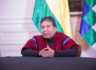 Choquehuanca propone trabajar una alianza mundial de defensores de la vida CHOQUEHUANCA (1)