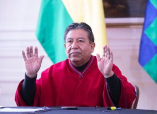 Choquehuanca en “Miradas desde el ámbito internacional” plantea los 4 ámbitos en los que trabaja Bolivia CHOQUEHUANCA