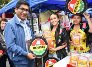 Feria Hecho en Bolivia oferta productos y gastronomía a precio y peso justo en La Paz hecho-en-bolivia-feria-