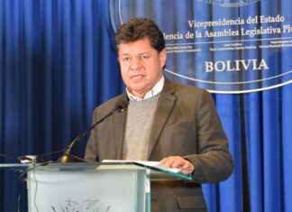 Desmienten afirmaciones del expresidente Morales sobre supuesta delegación a Jorge “Tuto” Quiroga a un congreso en México saavedra-desmiente-