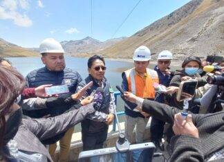 Viceministro Silva informa que el abastecimiento de agua para La Paz está garantizado VICEMINISTRO-SILVA-