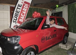 “SÚBETE A TU BACARDÍ” DE LICOBOL, SORTEÓ DOS 0KM bacardi